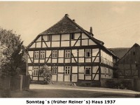 d16 - Sonntags (frueher Reiners)-Haus 1937